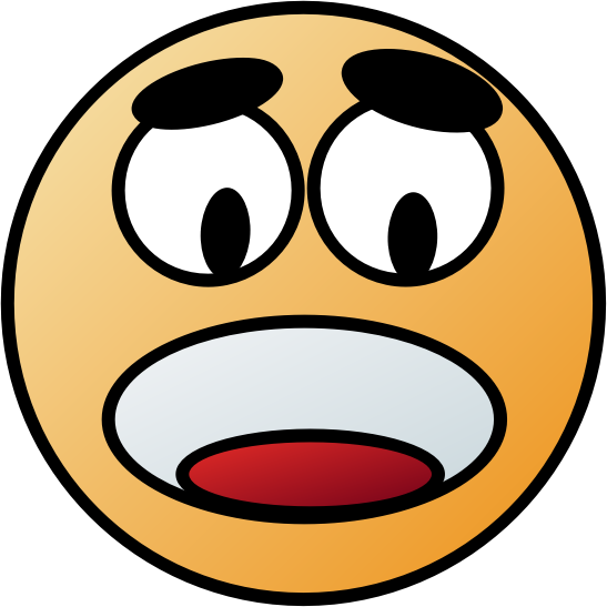 Emoji Worried Face Vector Clipart Image Free Stock Photo Public