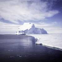 Larsen Ice Shelf View in Antarctica