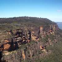 Cliffs, bluffs, and landscape in New South Wales, Australia