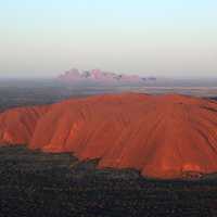 Uluru and Kata Tjuta in Northern Territory, Australia