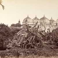 Mahomed Mosque at Dhaka in 1885 in Bangladesh