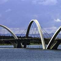 Bridge Juscelino Kubitschek in Brasilia, Brazil
