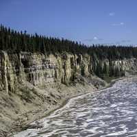 The Cliffs and Scenery on the Hay River