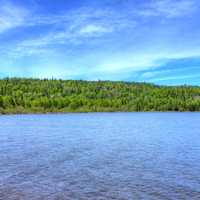 Opposite Shore of the Bay at Pigeon River Provincial Park, Ontario, Canada