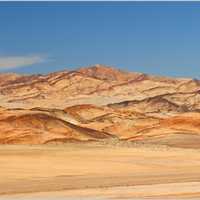 Desert and Mountains landscape in Chile