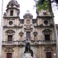 San Ignacio Church in Medellin, Colombia