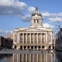 Nottingham Council House in England