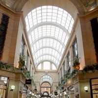 The Exchange Arcade inside the Council House in Nottingham, England