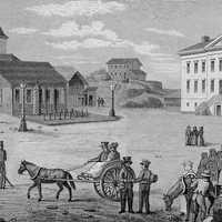 Central Helsinki in 1820 before Rebuilding