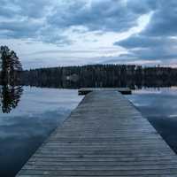 Dock into the Water in Finland