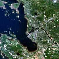Satellite Image of Oulu in 2007