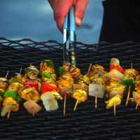 Barbeque Kabobs Food