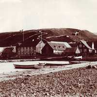 Akureyri in the late 19th century in Iceland