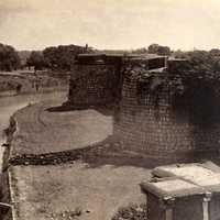 Bangalore Fort in 1860 in India