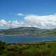 Great landscape with clouds at Dingle Bay