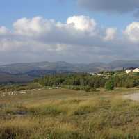 Hills and landscape near Palestine and Jerusalem 