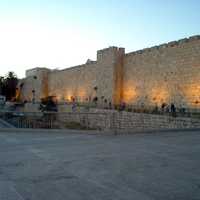 Walls and the Jaffo Gate in Jerusalem, Israel
