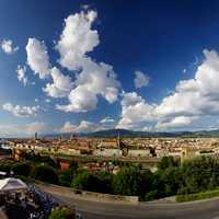 Fisheye View of Florence