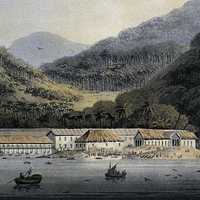 George Town in 1811, Panoramic View in Malaysia