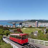 Cable Car from Willington Harbor, New Zealand