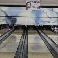 Bowling ball lanes interior