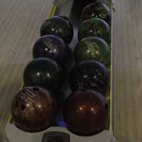 Bowling in the lane rack