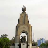 War Memorial for the Ecuador-Peru War in Lima, Peru