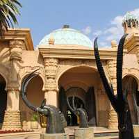 Palace of Lost City architecture in Johannesburg, South Africa