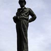 The statue of MacArthur at Jayu Park in Incheon, South Korea