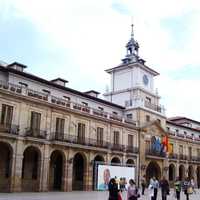 Oviedo's City Hall in Spain