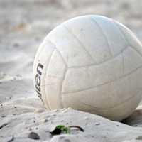 Volleyball in the Sand
