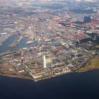 The Aerial View of Central Malmo