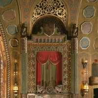Organ Screen in the Alabama Theatre in Birmingham