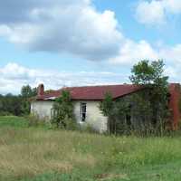 Old Abandoned farmhouse in Alabama