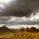 Clouds and Rocky hill Landscape in Sedona, Arizona