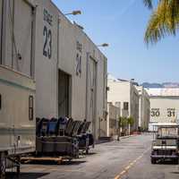 Backstage Alley in Hollywood, Los Angeles, California