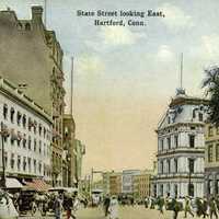 State Street in 1914 in Hartford, Connecticut