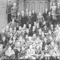 1911 Student Body of the Hopkins School in New Haven, Connecticut
