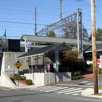 Milford Metro North Rail Station in Connecticut