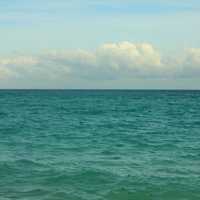 Ocean and Horizon at Miami, Florida