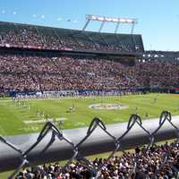 Field during the inaugural C-USA Championship Game in 2005 in camping world stadium, Orlando, Florida