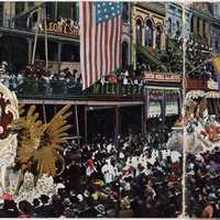 1904 Rex Day Parade in New Orleans, Louisiana