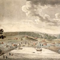 Baltimore Town in 1752 in Maryland