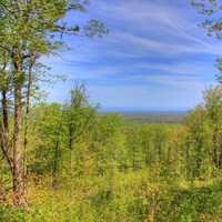 Clearing view from Mount Arvon, Michigan
