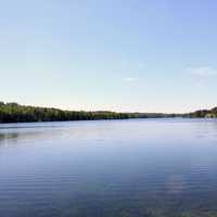 Long View of Cruiser Lake at Voyaguers National Park, Minnesota