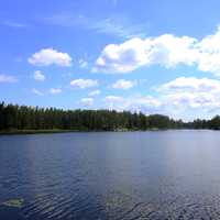 View of Interior Lake at Voyaguers National Park, Minnesota