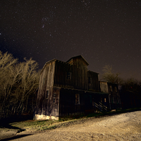Stars over the Montauk Mill