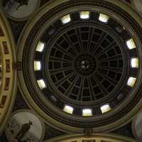 The Dome of the Montana State Capital Building in Helena