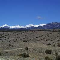 Park from Lexington Road in Great Basin National Park, Nevada