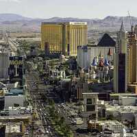 Cityscape of the Las Vegas Strip, Nevada